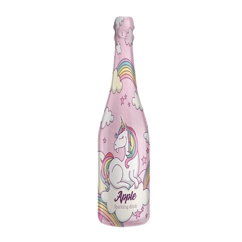 Kids Licenced Unicorn Party Drink Glass Bottle 750ml