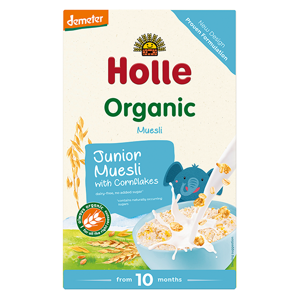 Holle Organic Junior Muesli Multigrain With Cornflakes 250g