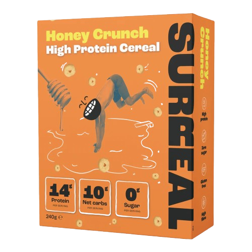 Surreal High Protein Zero Sugar Honey Crunch Cereal 240g