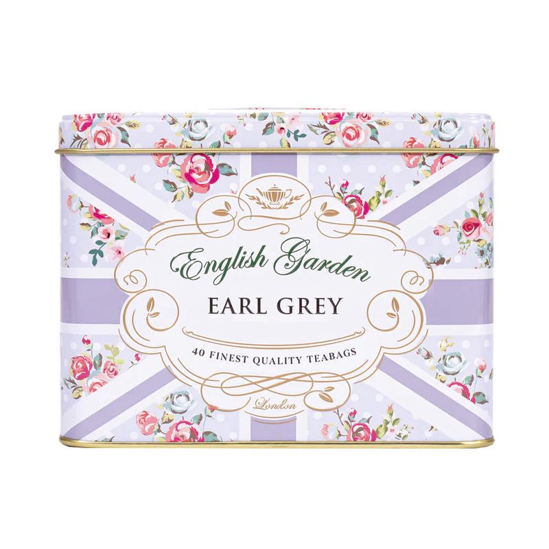 Ahmad Teas English Garden Caddy Earl Grey 40 Teabags