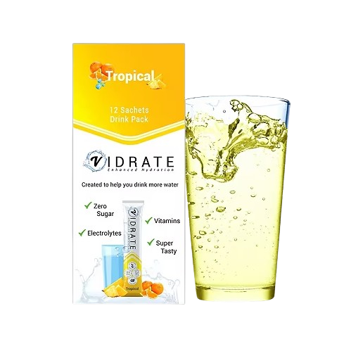 ViDrate Hydration Sachets Tropical Flavour 12 x 3g