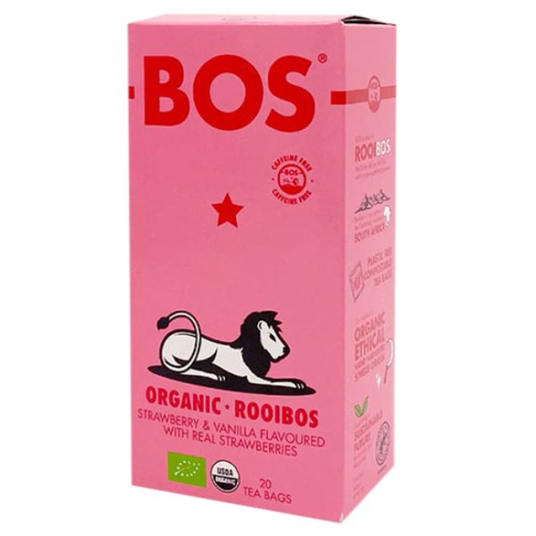 Bos Organic S’Berry & Vanilla Rooibos 20 Teabags 50g