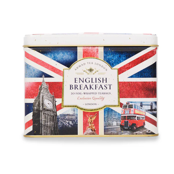 Ahmad Teas Nostalgic Britain Caddy 20 Teabags