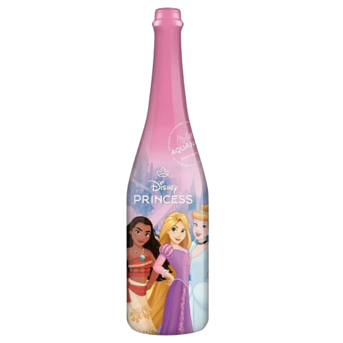 Disney Princess Party Drink Glass Bottle 750ml