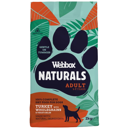 Webbox Natural Complete, Adult Turkey 2kg