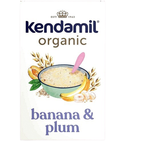 Kendamil Organic Banana and Plum Porridge 150g