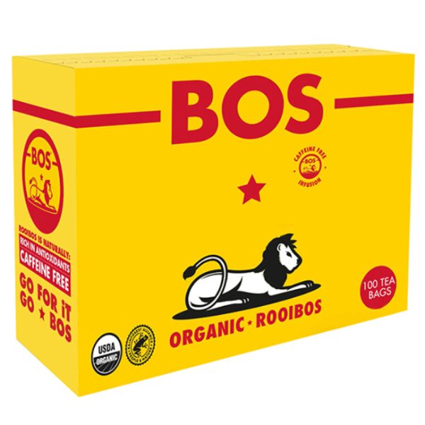 Bos Organic Rooibos Tea 100 Tea Bags 250g