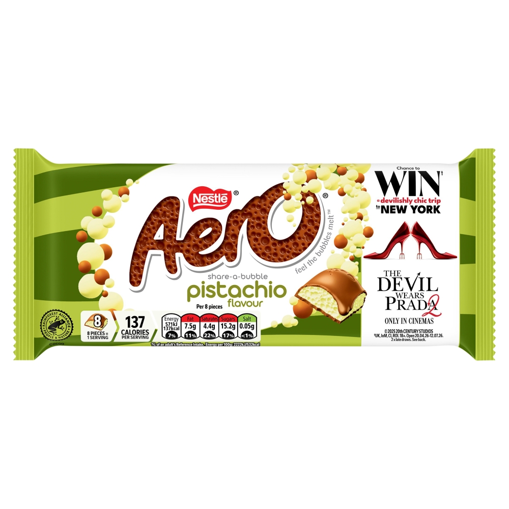 Aero Peppermint Milk Chocolate Giant Sharing Bar 295g - We Get Any