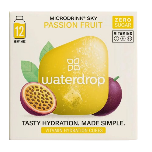 Waterdrop Microdrink Sky Passion Fruit Vitamin Hydration Cubes 24g