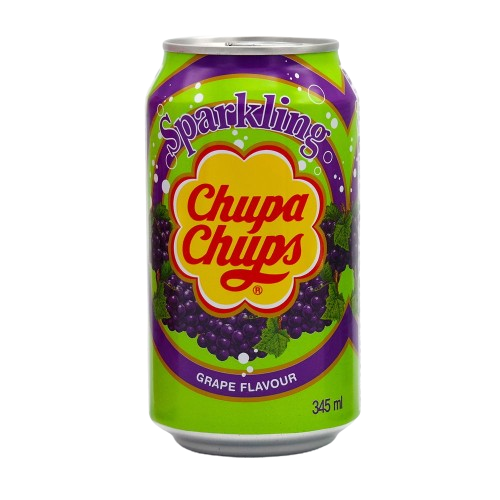 Chupa Chups Grape Flavour Soda 345ml