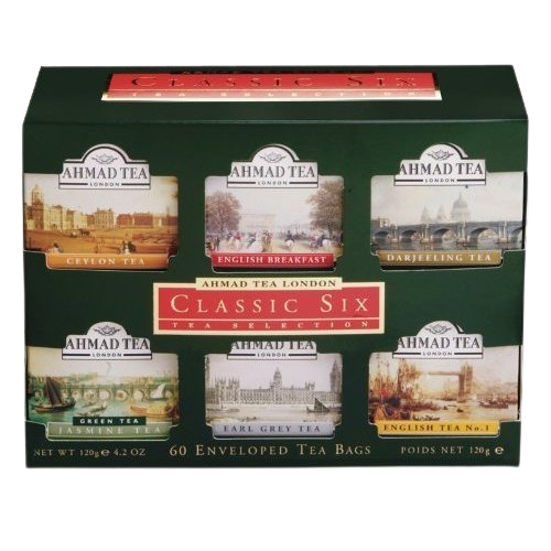 Ahmad Teas Classic Six Select 6x10 Teabags