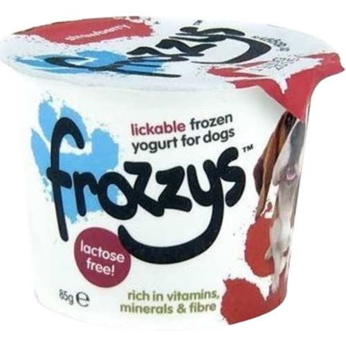 Frozzys Strawberry Frozen Yogurt for Dogs 85g