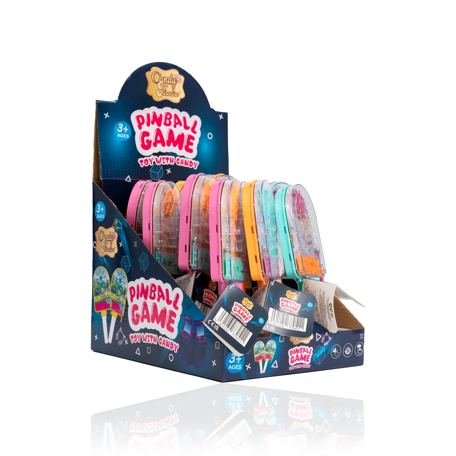 Candy Paradise Pinball Machine Toy With Candy 10g