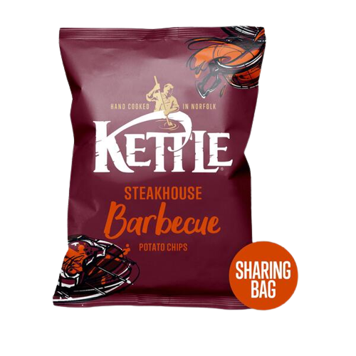 Kettle Steakhouse Barbecue Potato Chips 130g We Get Any Stock