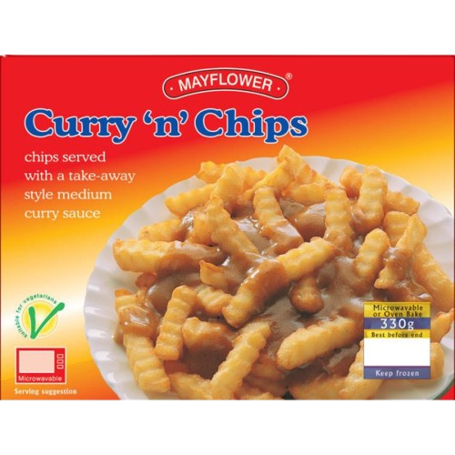 Mayflower Curry 'n' Chips 330g