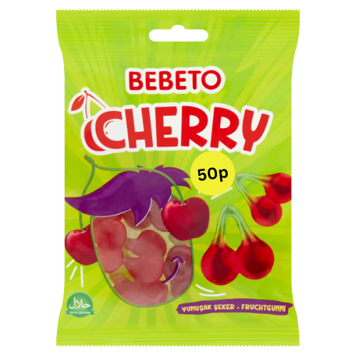 Bebeto Cherry PMP 50p 80g