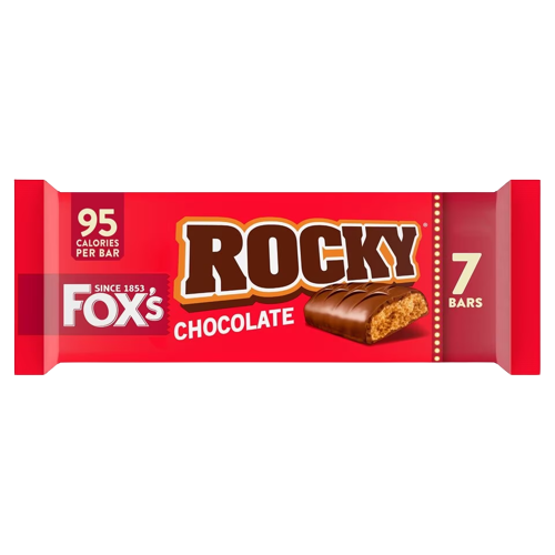 Fox's Rocky Chocolate Biscuit Bar 7 Pack 133g