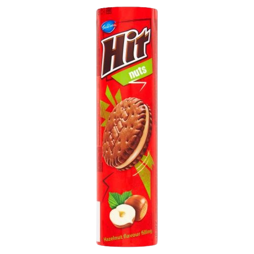 Bahlsen Hit Nuts Hazelnut Flavour Filling 220g