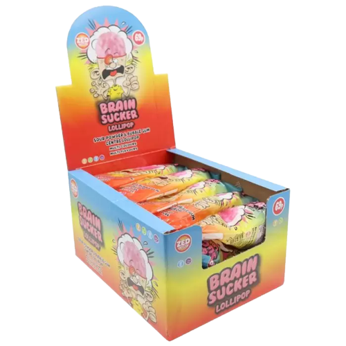 Zed Candy Brain Sucker Lollipop 63.8g - We Get Any Stock