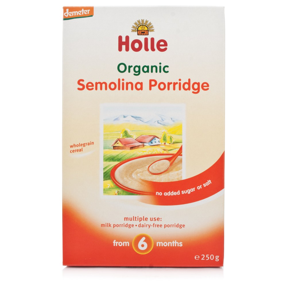 Holle Organic Wholegrain Cereal Semolina 250g