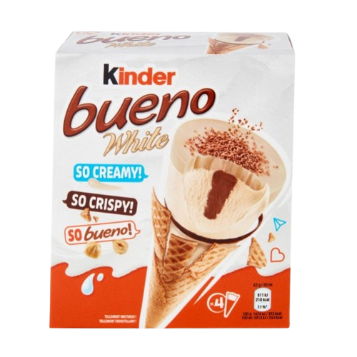 Kinder Bueno White Ice Cream Multi Rocket 4x90ml