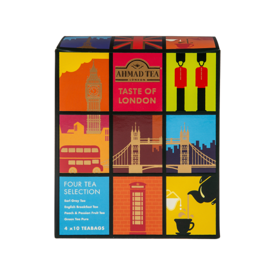 Ahmad Teas Taste Of London 4 Tea Selection 10 Teabags