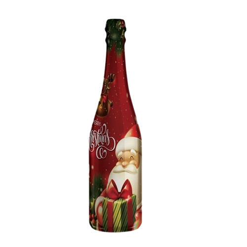 Kids Licenced Christmas Party Drink Glass Bottle 750ml