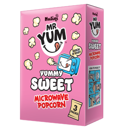 Mr. Yum Yummy Sweet Flavour Popcorn 3x100g - We Get Any Stock