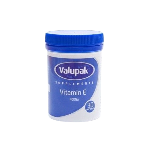 Valupak Vitamin E 400iu 30 Capsule