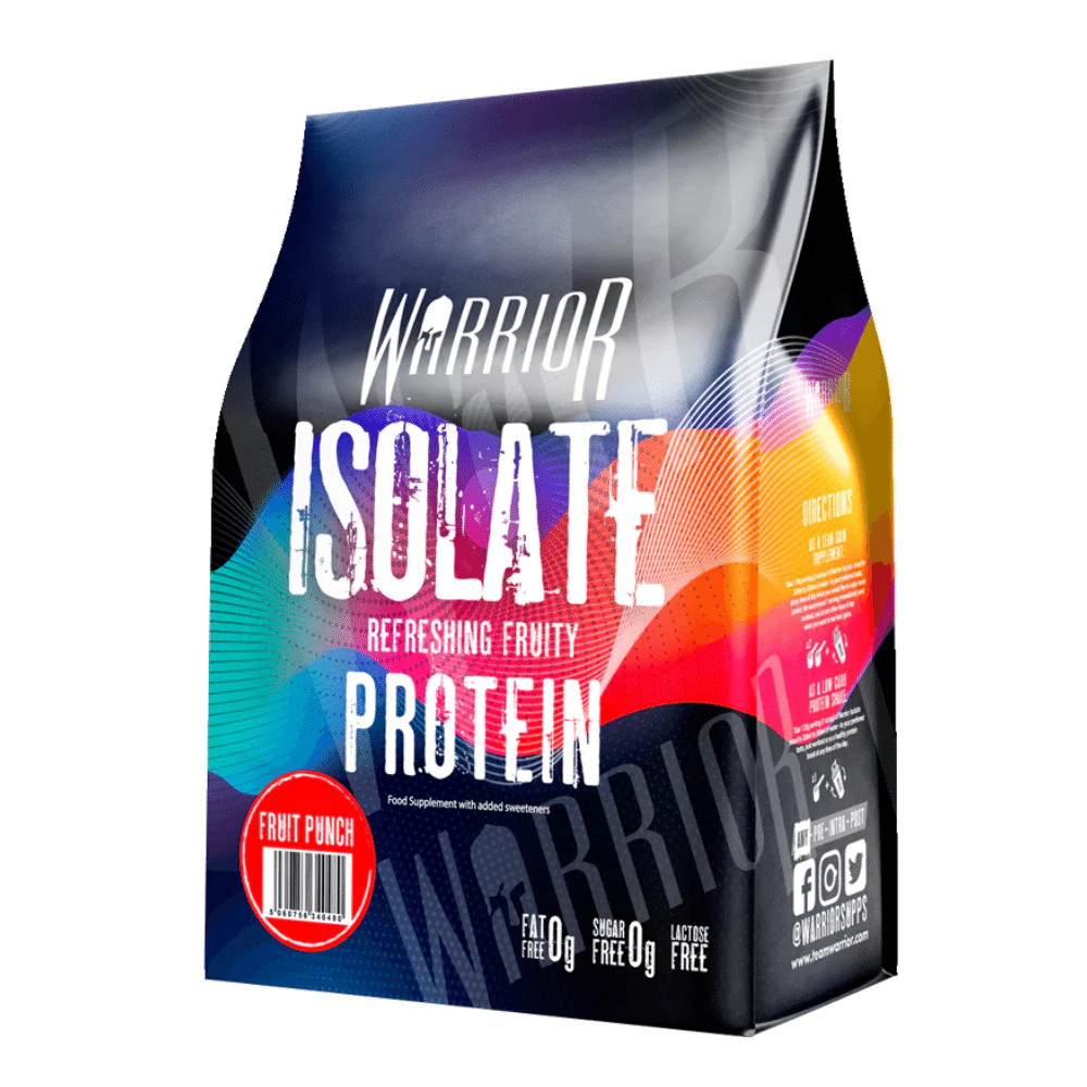 Warrior Isolate Fruit Punch 500g