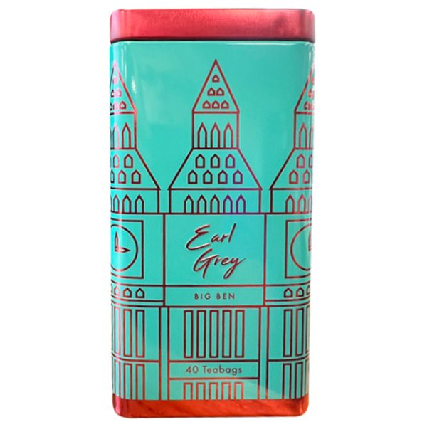 Ahmad Tea Contemporary Earl Grey Teabag Caddy 40's