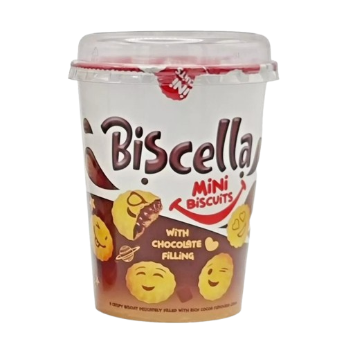 Biscella Mini Chocolate Filled Biscuits 125g - We Get Any Stock