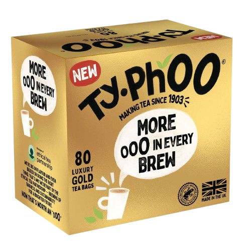 Typhoo Gold Tea Bags 80x3.125g (250g)