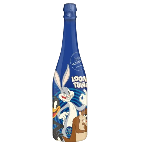 Warner Looney Tunes Party Drink Glass Bottle 750ml