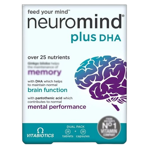 Vitabiotics Neuromind Plus DHA - 28 Tablets & 28 Capsules