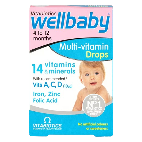 Vitabiotics Wellbaby Multi-Vitamin Drops 30ml