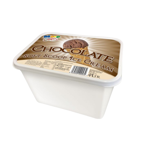 Granellis Chocolate Soft Scoop 4ltr
