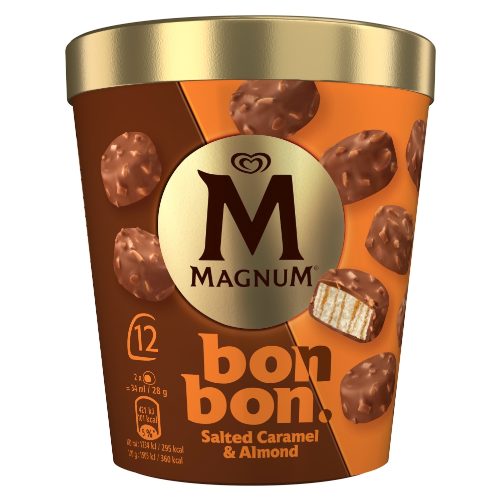 Magnum Bonbon Salted Caramel & Almond 12x17ml