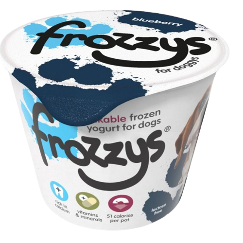 Frozzys Blueberry Frozen Yogurt for Dogs 85g