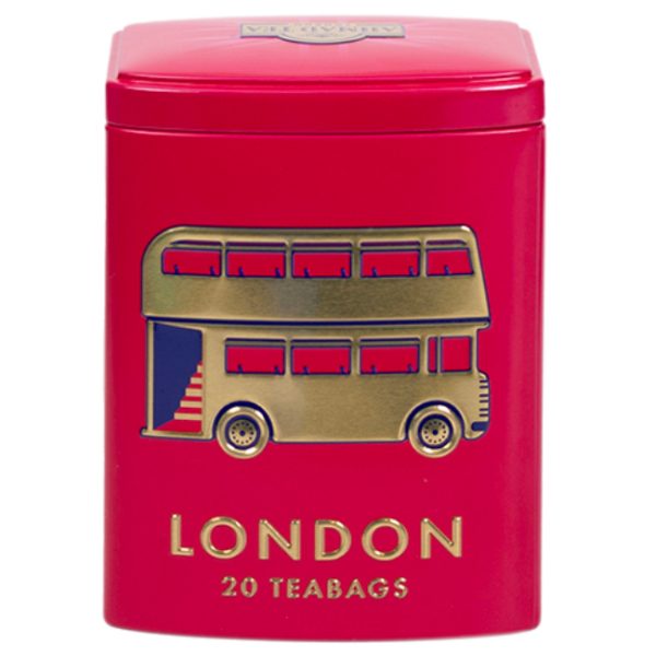 Ahmad Tea London Bus Red English Breakfast Teabags 20's