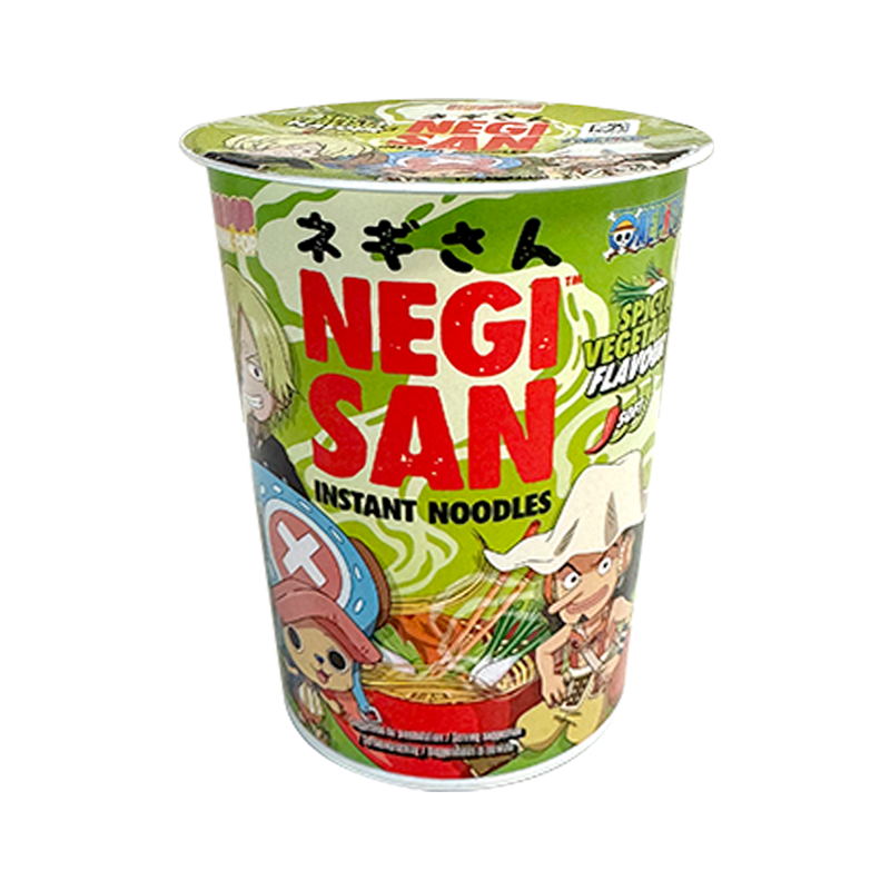 Negisan One Piece Spicy Vegetables Flavour Instant Noodles 65g