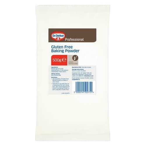 Dr Oetker Professional Baking Powder Gluten Free 500g