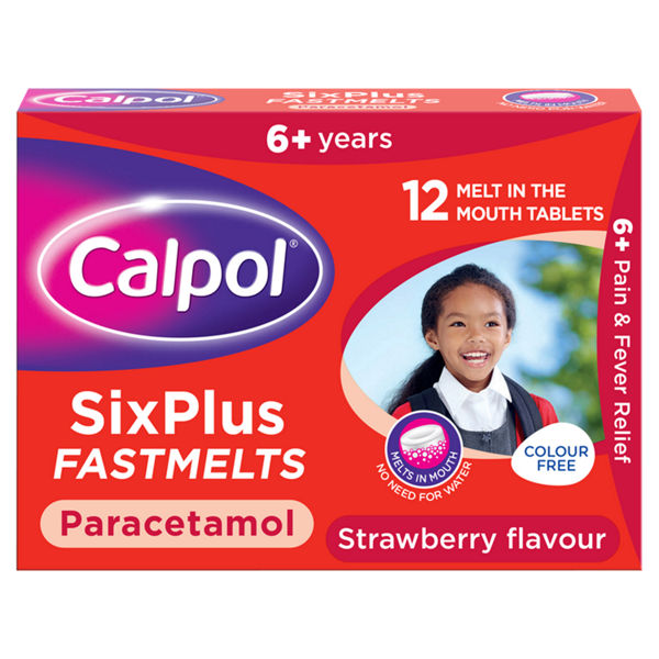Calpol 6+ Fastmelts 12 Pack