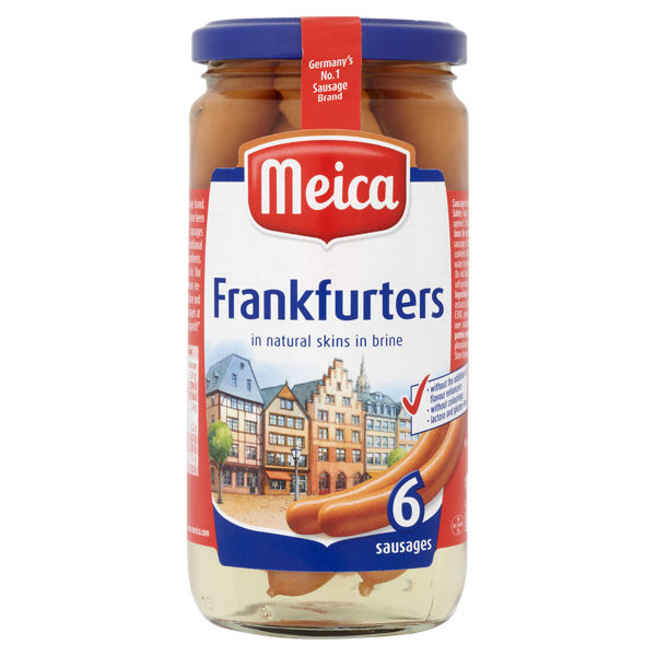 Meica Frankfurters 6 Sausages 375g