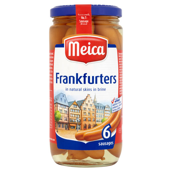 Meica Frankfurters 6 Sausages 3x375g