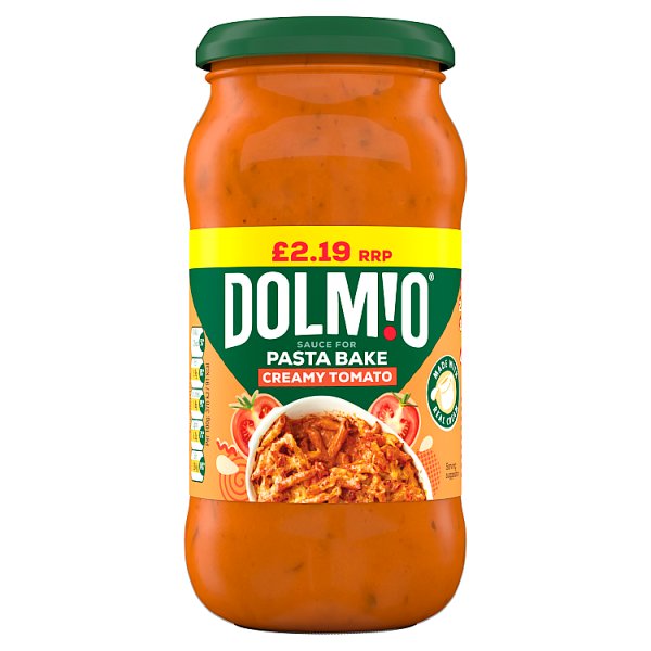 Dolmio Pasta Bake Sauce Creamy Tomato PMP £2.19 450g