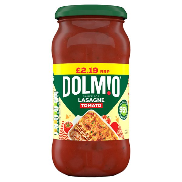 Dolmio Lasagne Red Tomato Pasta Sauce PMP £2.19 450g