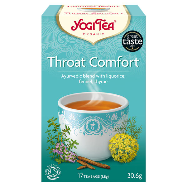 Yogi Tea Organic Throat Comfort 17 Teabags 30.6g