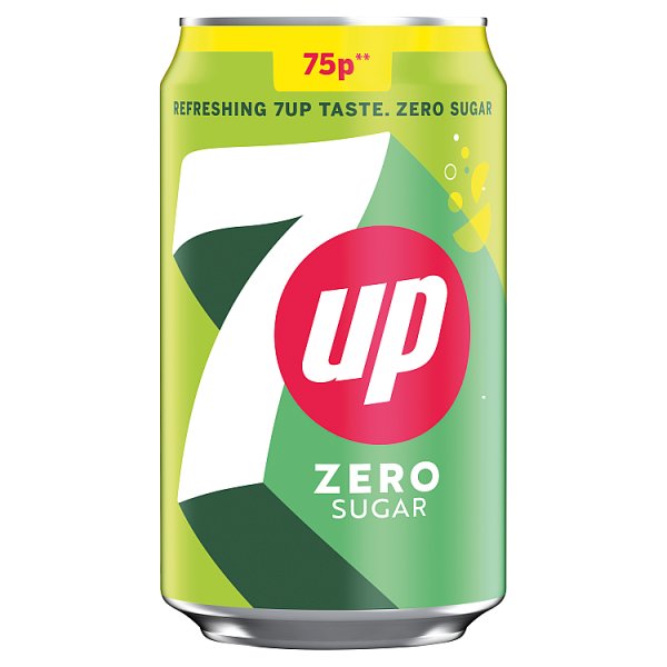 7UP Zero PM 75p 330ml