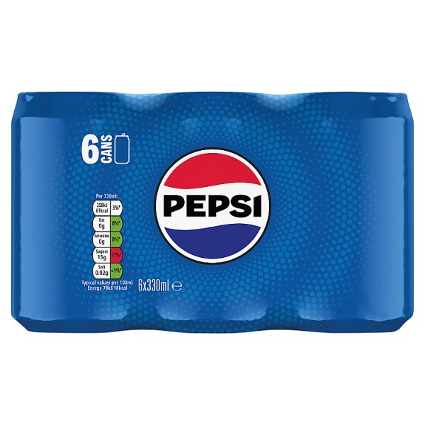 Pepsi 6 x 330ml